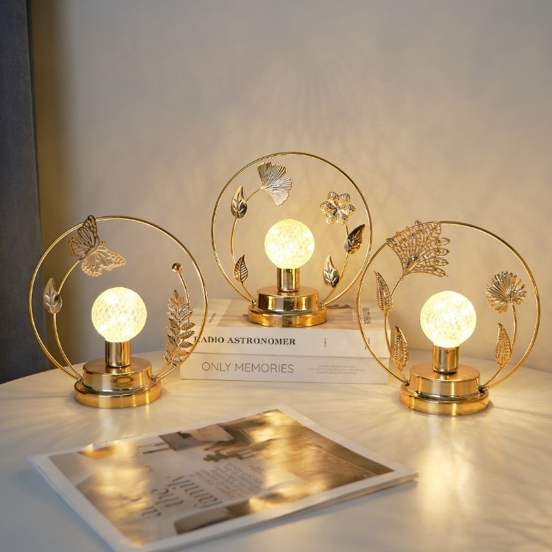 Mi.more Lampu Meja LED Bertenaga Baterai Untuk Kamar Tidur, Lampu Samping Tempat Tidur, Dekorasi Pes