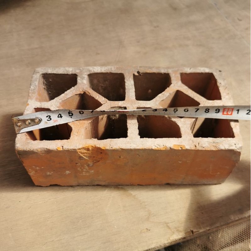 Roster Bata Merah Persegi Panjang 20x10cm Ready Bandung