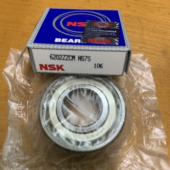 Part BEARING 6202 ZZ NSK JAPAN 6202ZZ