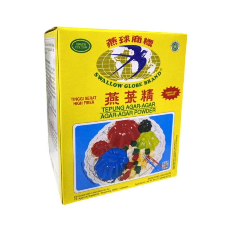 

Swallow Globe Brand Tepung Agar Agar 7gr