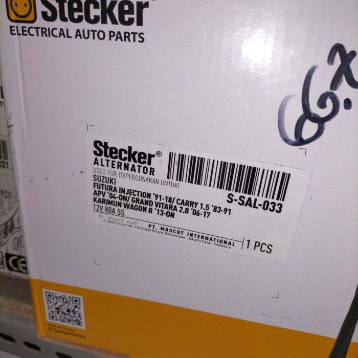 Dinamo Amper Alternator Grand Vitara Dan Carry Futura berkualitas