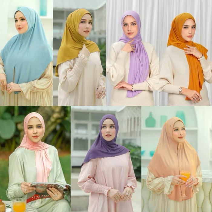 Everyday Slip On Bergo Buttonscarves - Sugar