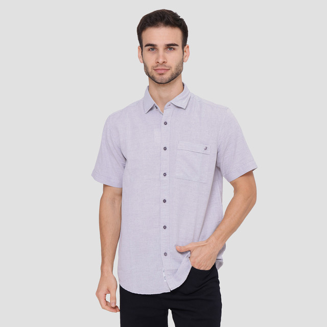 Lois Casual Kemeja Lengan Pendek Pria 120314277