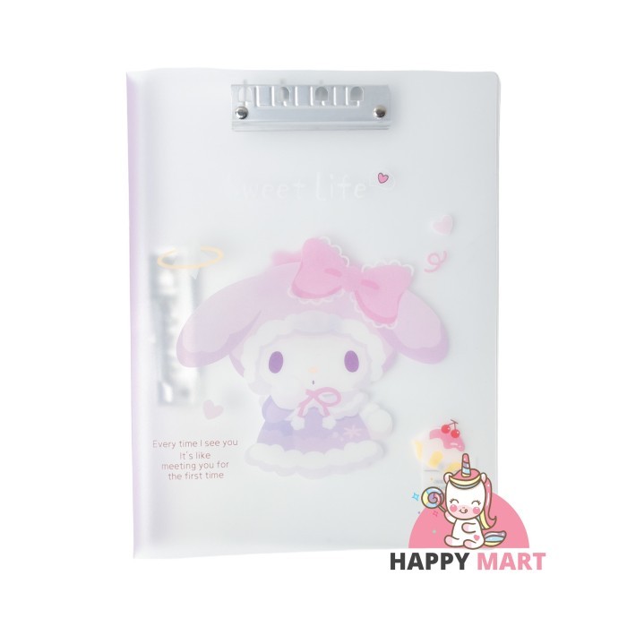 

Map Binder paperholder sanrio / cinnamoroll / melody / kuromi - Melody winter