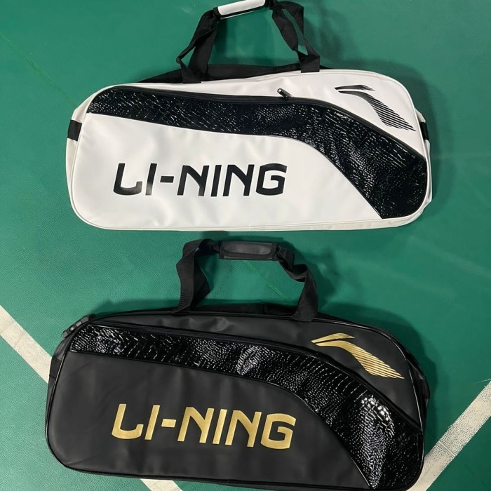 Tas raket badminton Lining yy - Hitam, Yonex