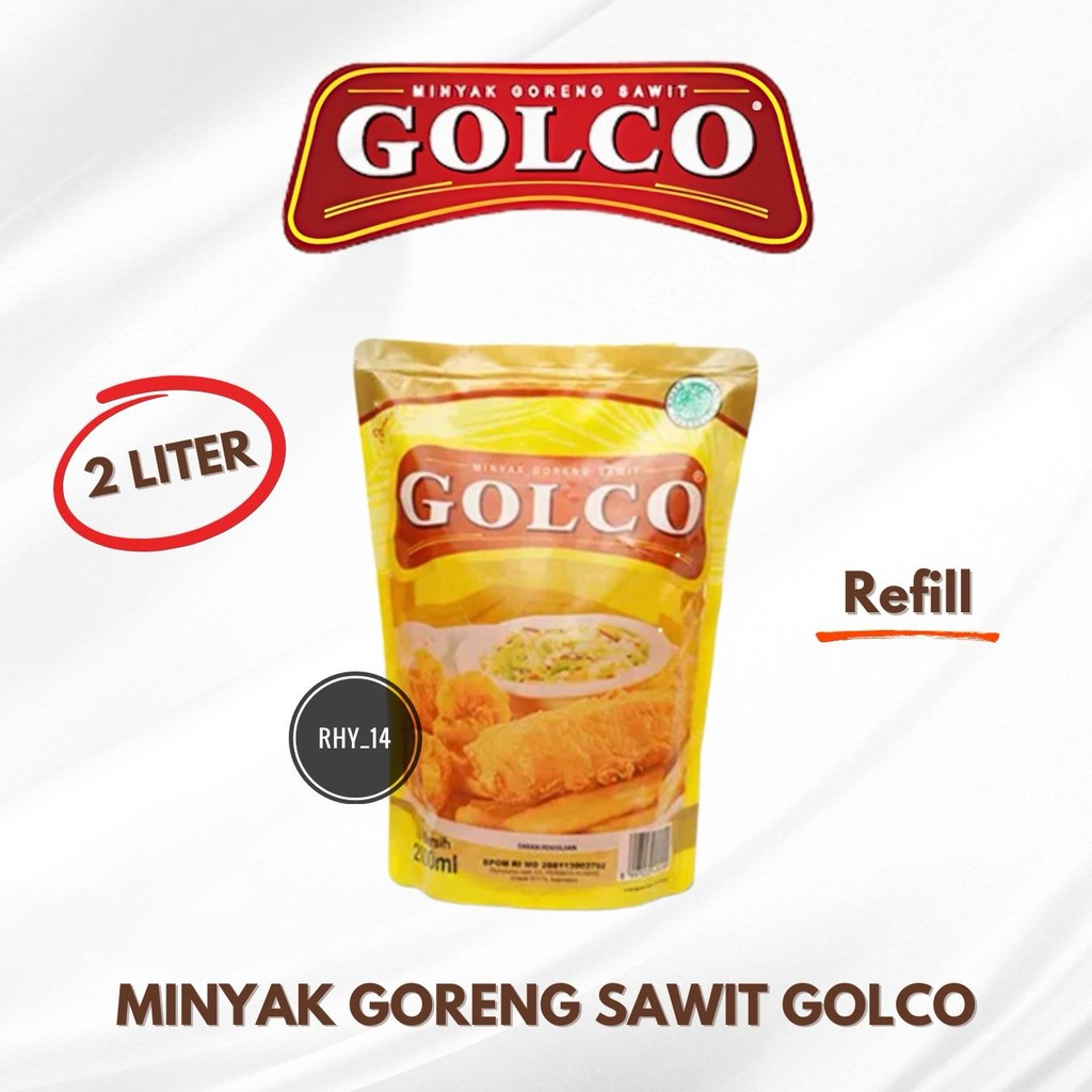 

MINYAK GORENG GOLCO 2000L - Goreng Lebih Crispy