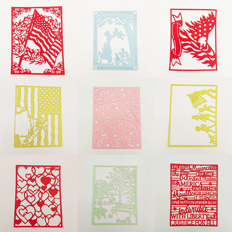 

2024 New DIY Based Metal Cutting Mold for Bottom Plate Decoration Applied in Fields such as Card Decoration and Album Decoration