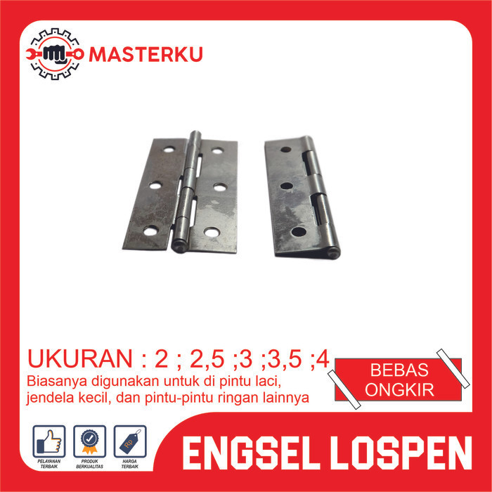 ENGSEL LOSPEN / Engsel Pintu Lospen / Engsel Pen / Engsel Rumah / Engsel Pintu Sederhana