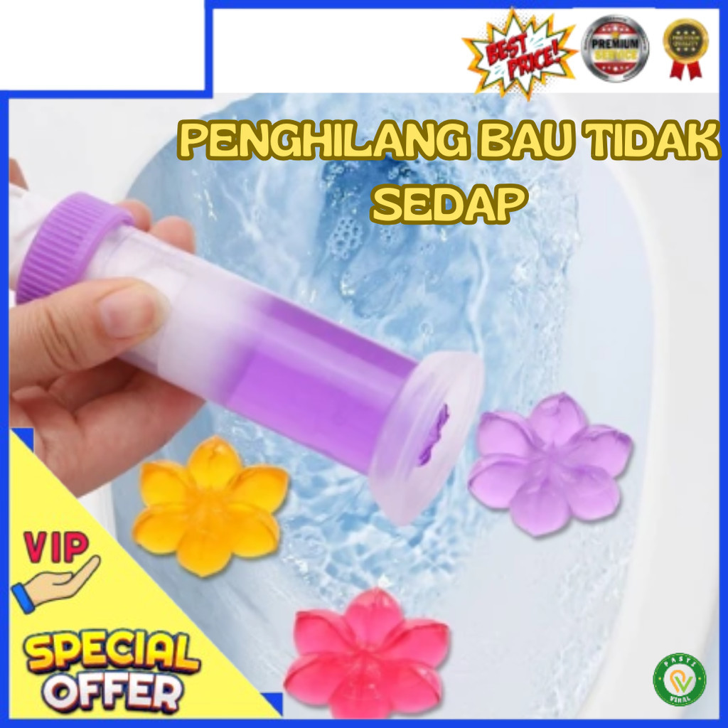 Pengharum Closet Kloset Kamar Mandi Wastafel Pewangi Wc Kamar Mandi Tahan Lama Gel Tempel