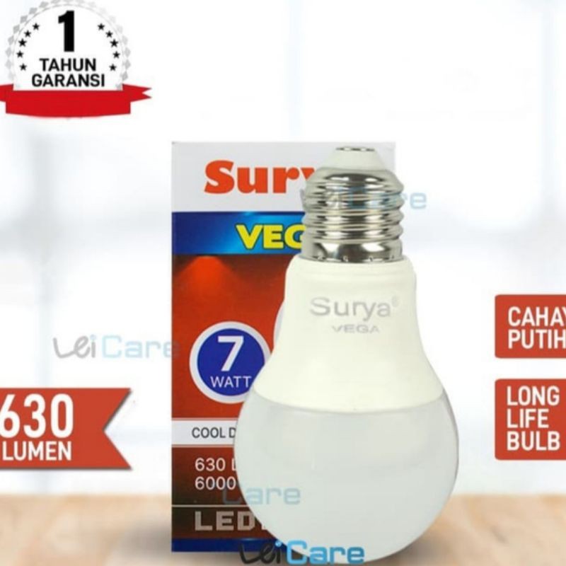 LAMPU LED SURYA VEGA 7W / 7WATT