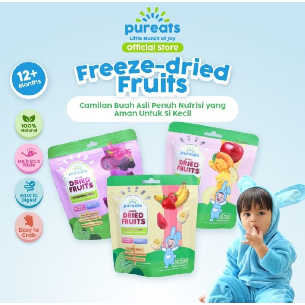 

PUREATS FREEZE DRIED FRUIT - CAMILAN BUAH KERING