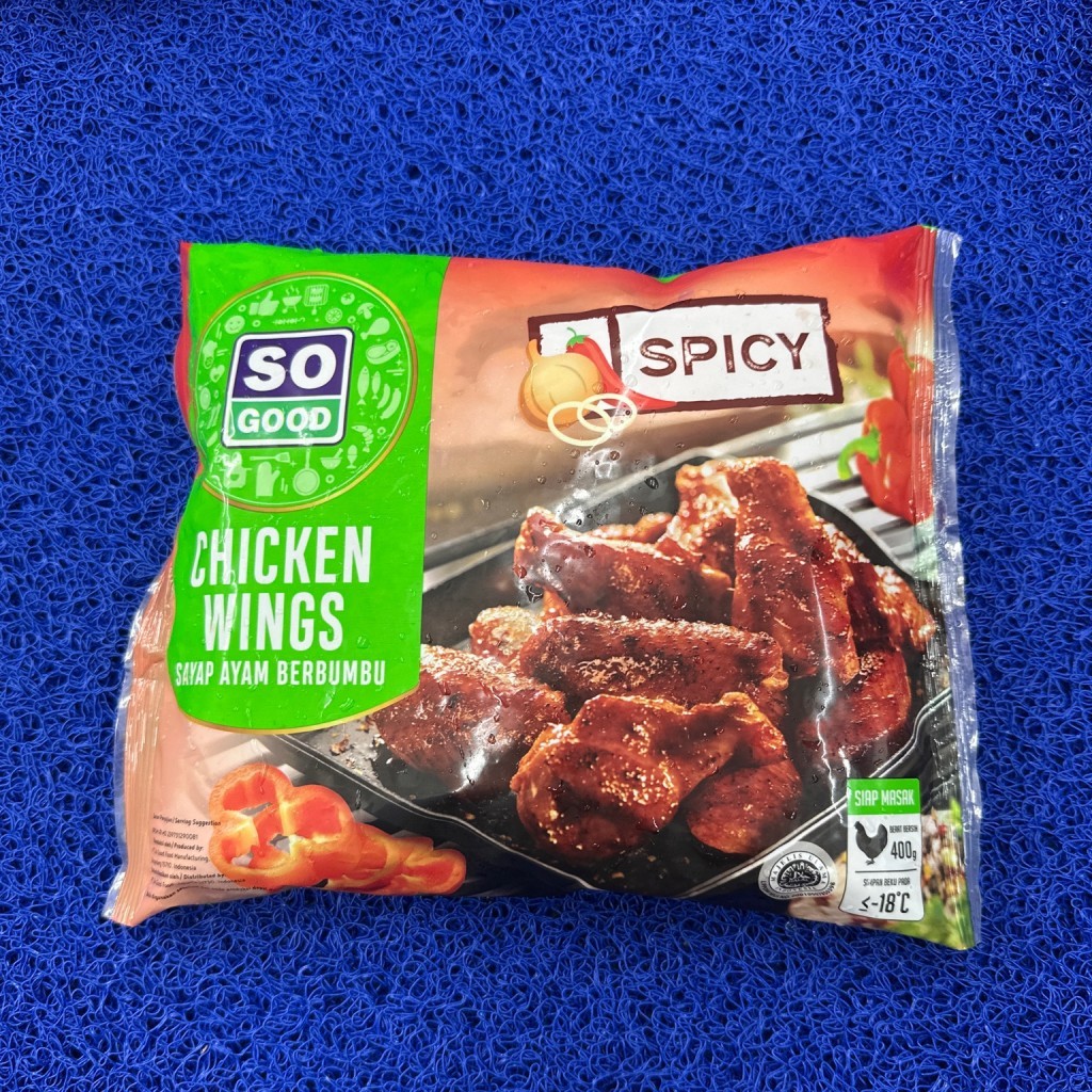 

SO GOOD SPICY CHICKEN WINGS 400g