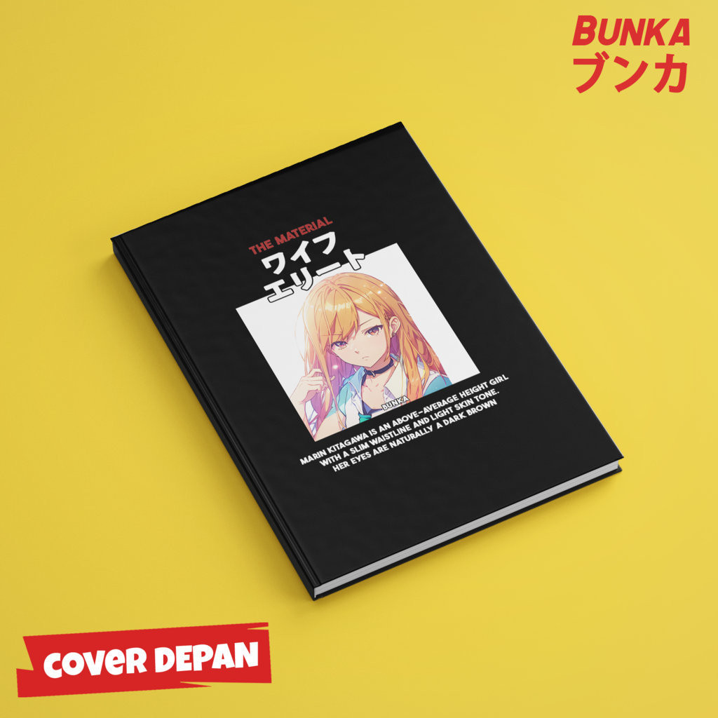 

Note Book The Material Marin Kitagawa Anime My Dress up Darling Hardcover A5 Buku Tulis Catatan Notes Agenda Planner Jurnal vintage buku catatan story book kado anniversary valentine cowok cewek murah