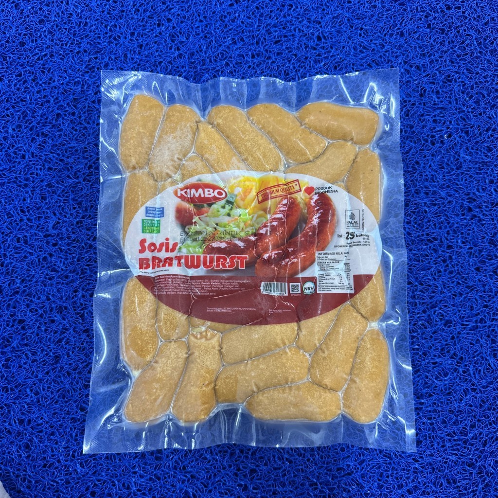 

KIMBO MINI BRATWURST COCKTAIL 450 GR