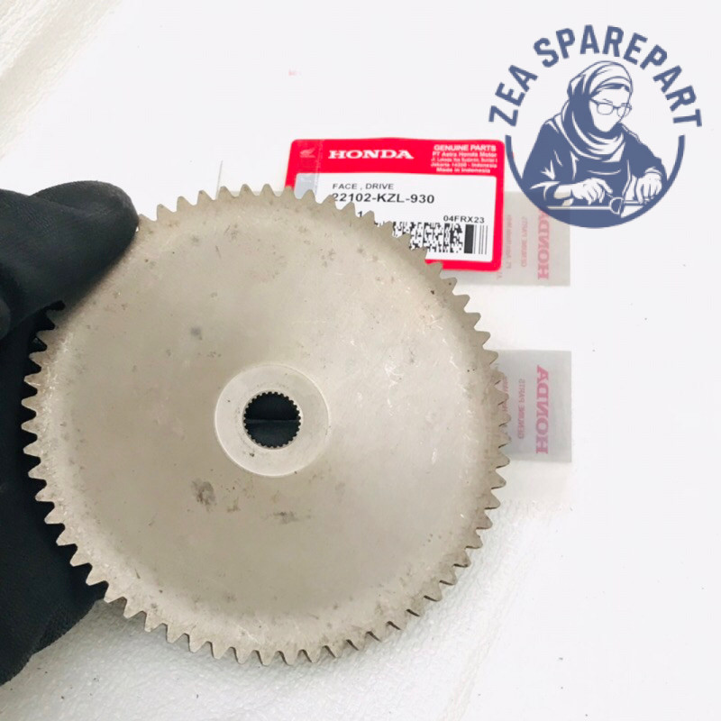 Gigi Stater Besar Face Drive Honda Beat,Scoopy,Spacy Karbu ,Beat KVY Original