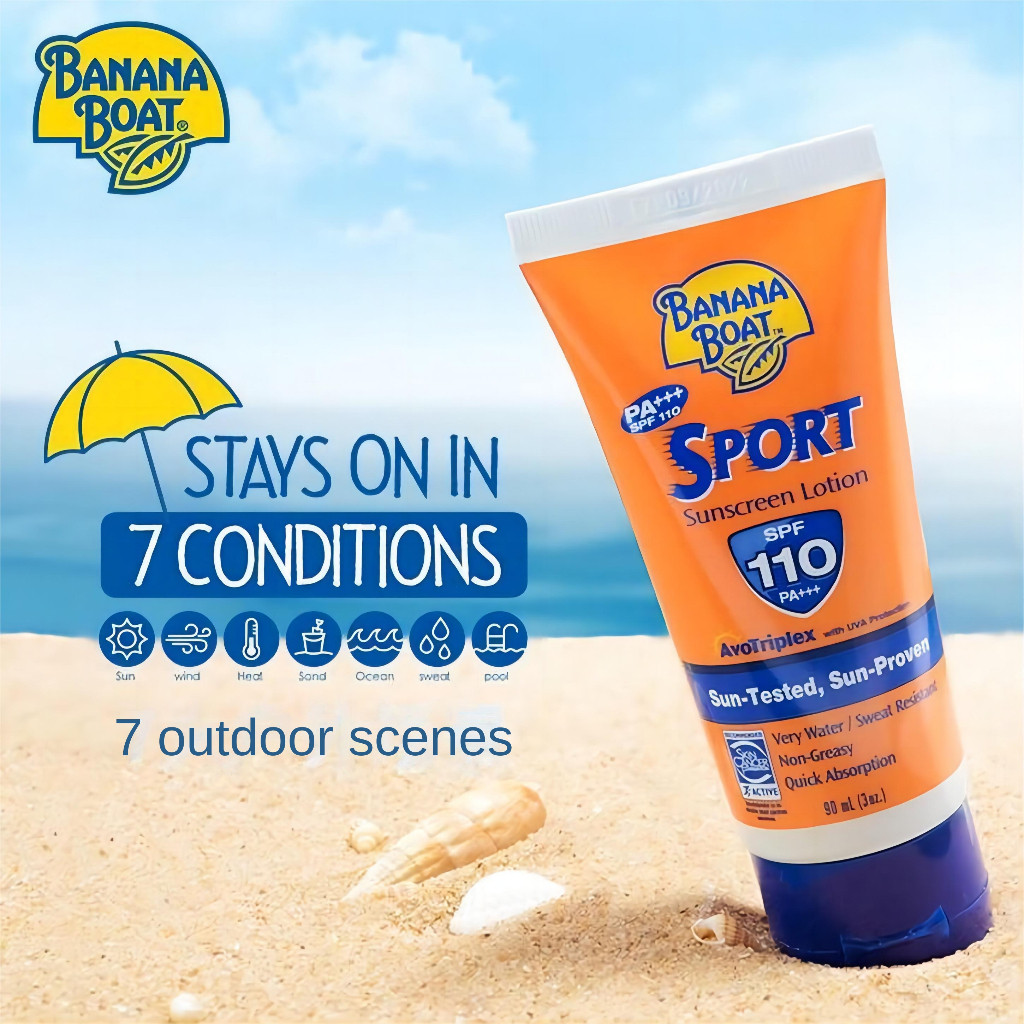 Banana Boat Sunblock/Banana Boat Sport Sunscreen SPF 110 PA+++ 90ml