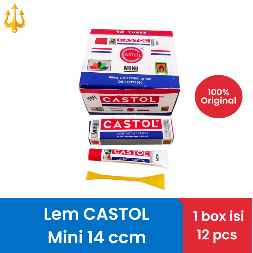 

Lem Castol Mini 14 ccm harga per lusin!