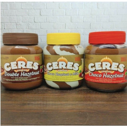 

pekanbaru / CERES SPREAD CHOCO HAZELNUT&DOUBLE HAZELNUT 350GR