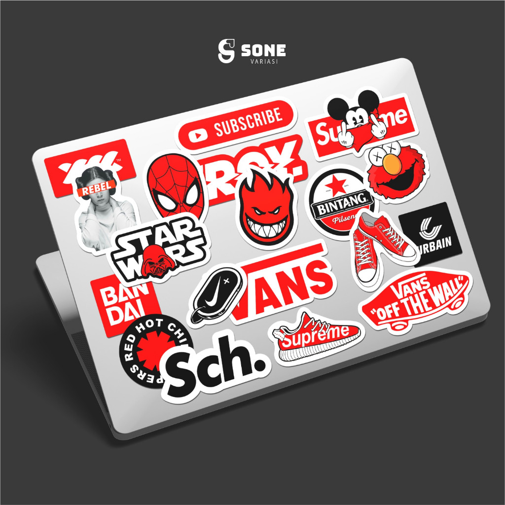 

Stiker Aesthetic Random RBW Paper Vinyl Waterproof Sticker Laptop Koper Helm Casing Phone