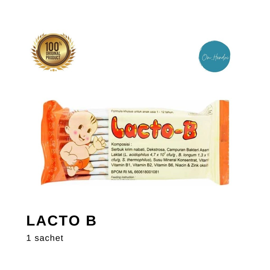 Lacto B  probiotik kucing diare 1 sachet