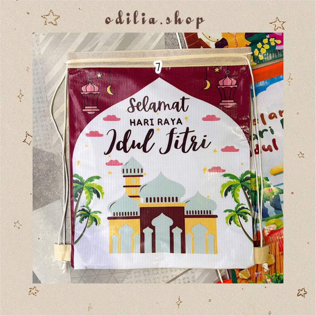 

Tas Serut Lebaran Idul Fitri 2025 Aesthetic Hampers Parcel Goodie Bag Ransel Lucu Ramadhan Hadiah Kado Snack Anak Muslim Bjb Banjar Banjarbaru Odilia.Shop