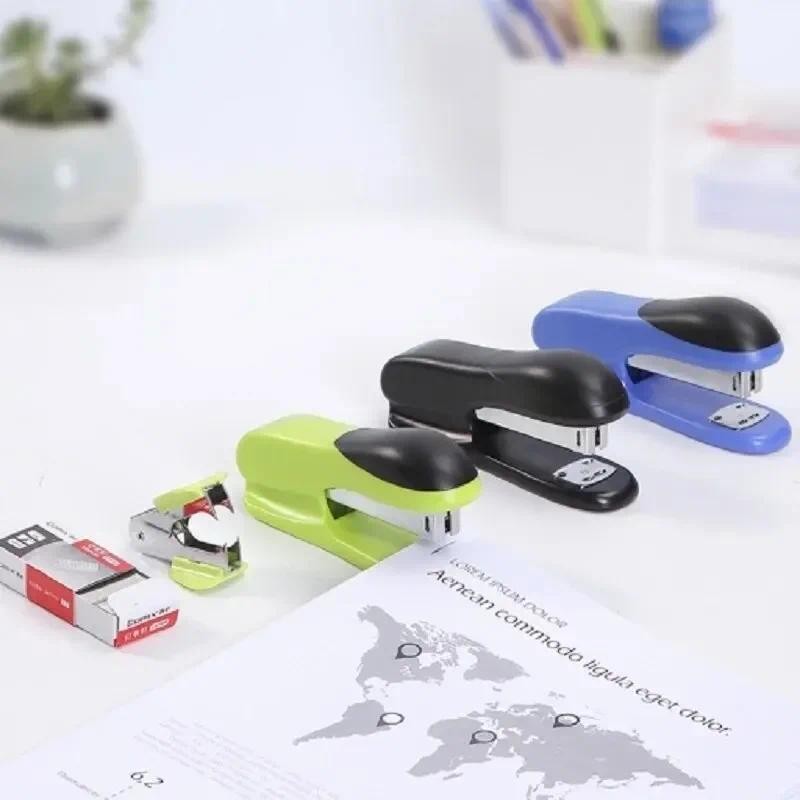 

Comix Comfort Stapler Set Two Binding Modes Good Penetration Stapler With 24/6 640pcs Staples Binding Supplies for School Office