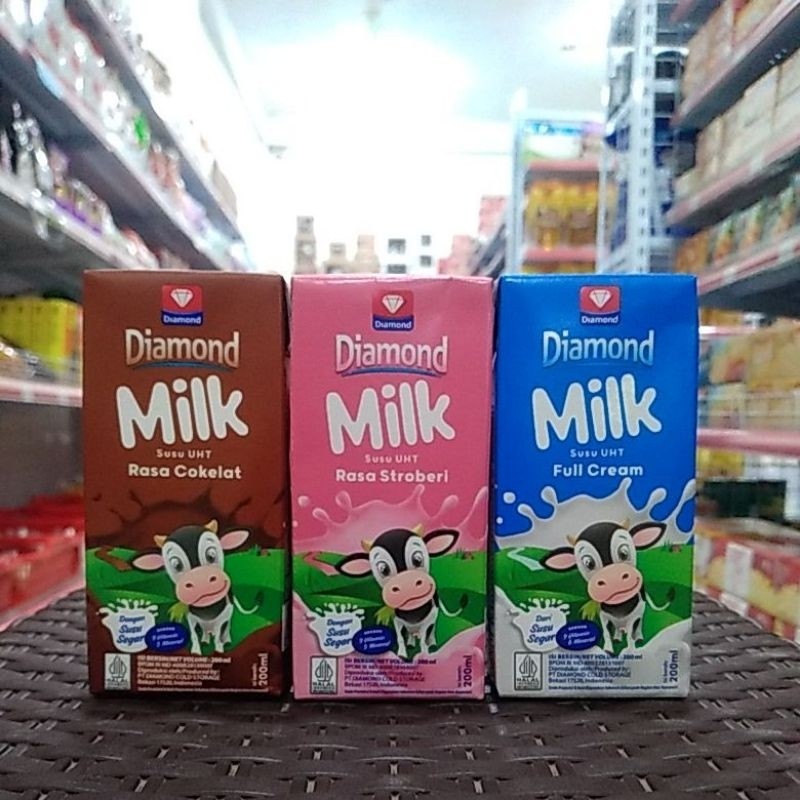 

DIAMOND UHT 200ML ALL VARIANT - ARM
