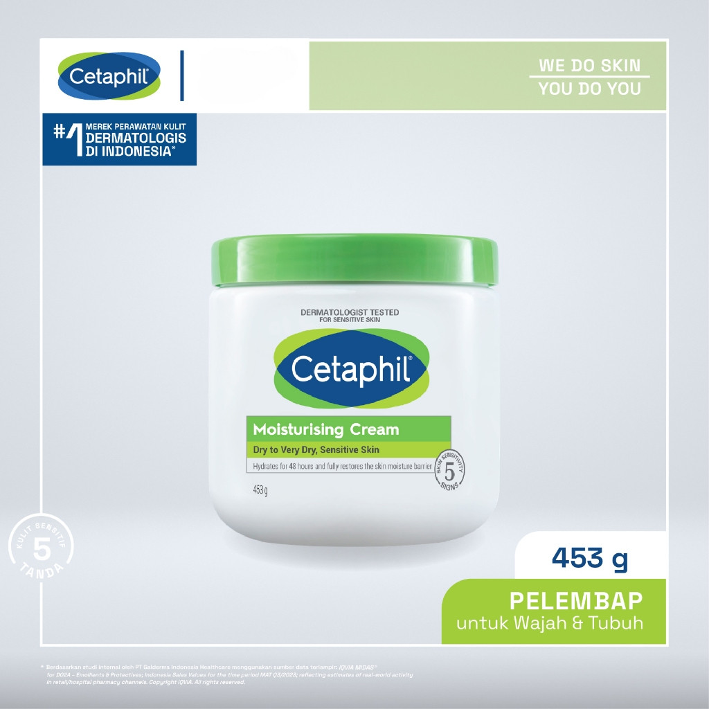 CETAPHIL MOISTURIZING CREAM - KRIM WAJAH 453GR