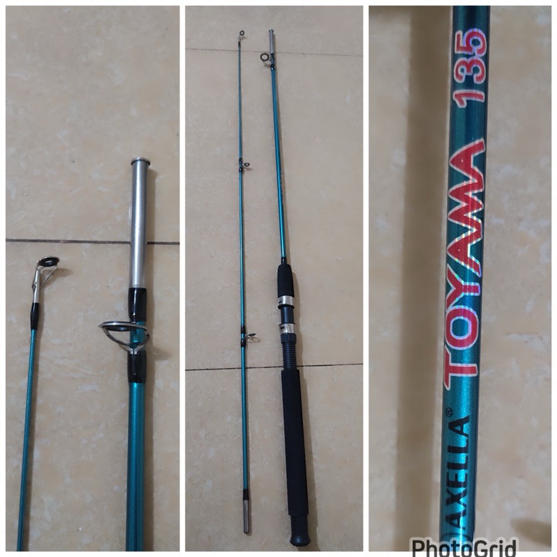 Joran Kolam Joran Pancing Fiber Sambung 2 Axella Toyama Action Medium