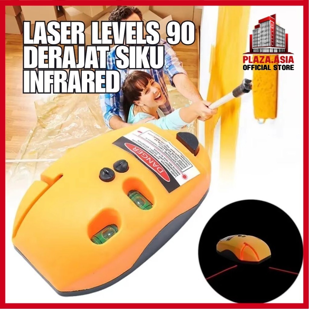 

Laser Levels 90 Derajat Siku Infrared Line Projection Right Angle Horisontal Vertical