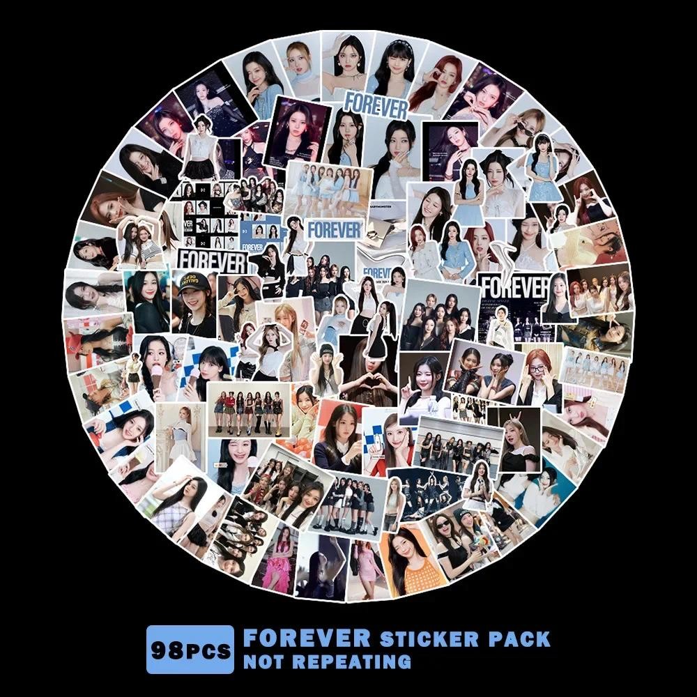 

Kpop BABYMONSTER Stickers New Album FOREVER HD Printd Waterproof Sticker DIY Deco Notebook Stationery HARAM AHYEON Fans Gifts