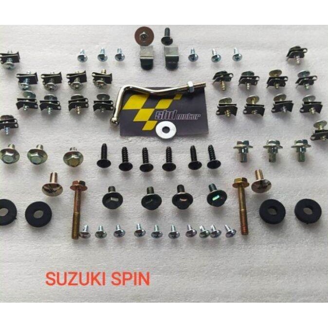 baut body full set suzuki spin 125/Baut full body lengkap suzuki spin125