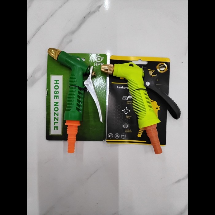 KEPALA SEMPROTAN PISTOL PLASTIK & GALVANIS