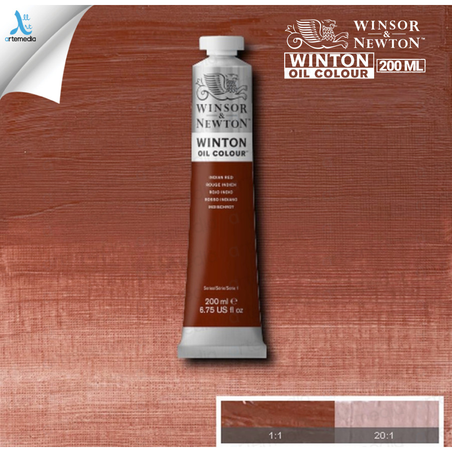 

Gramedia Surabaya - Winsor & Newton Winton INDIAN RED 200ml Oil Colo
