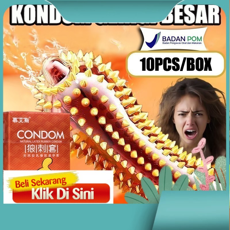 Flash Sale Terbaru Dan Terlaris Di Toko Kami (BISA COD)~  Aksesoris Silicon Kondom bergrigi Kondom s