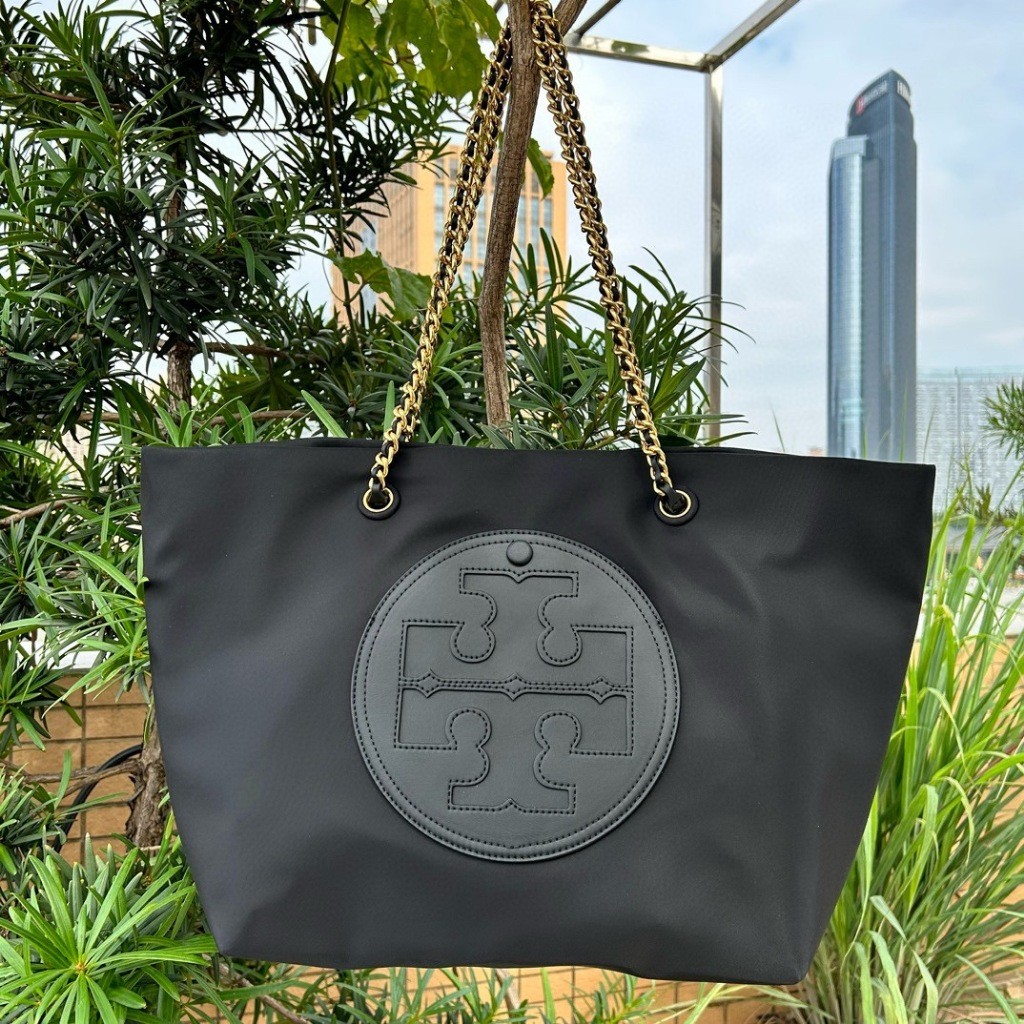 Tas Tote Ella Baru Tory Burch/TB pada Rantai Gaya no: 152313