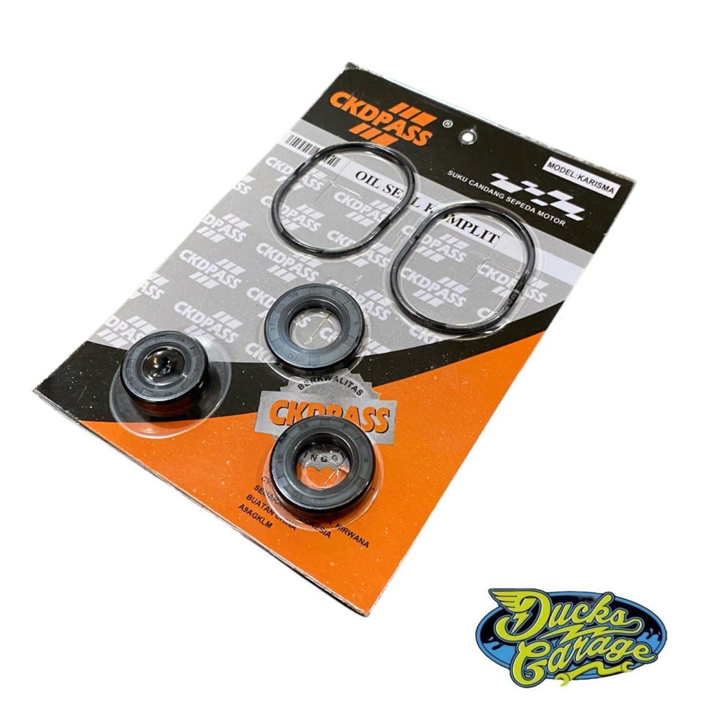 Seal Sil Set Mesin Seal Oli Komplit Honda Karisma Kirana Supra X 125 Lama