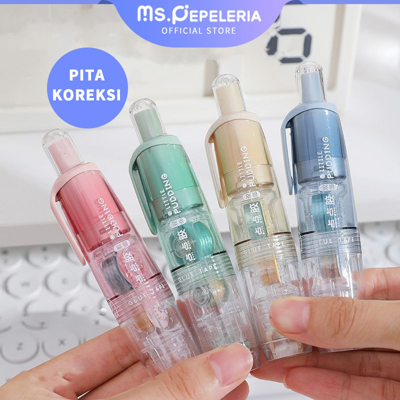 

pita koreksi/6M Tip X mechanical/Correction Tape / Tip Ex Smoky 5 mm X 6 M-Ms.Pepeleria