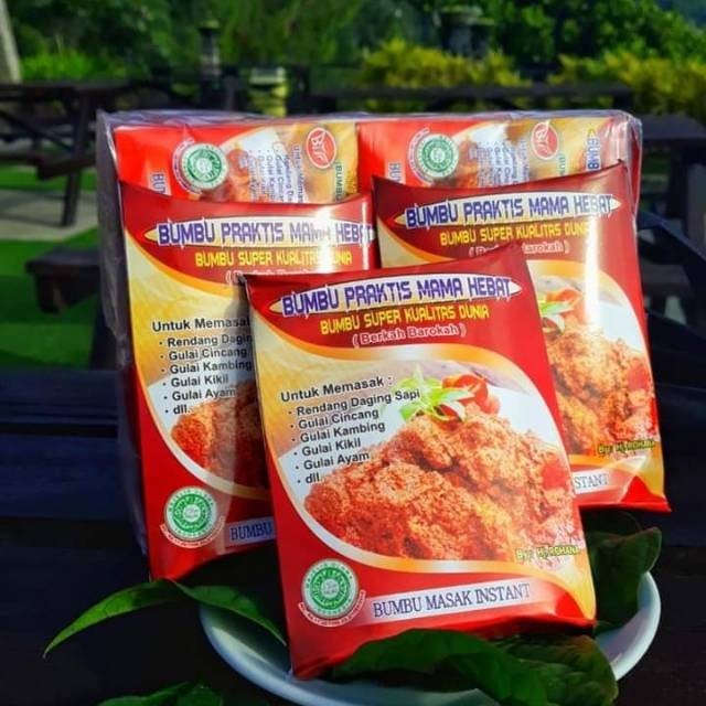 

Bumbu rendang kualitas super 50gr bumbu rendang mama hebat