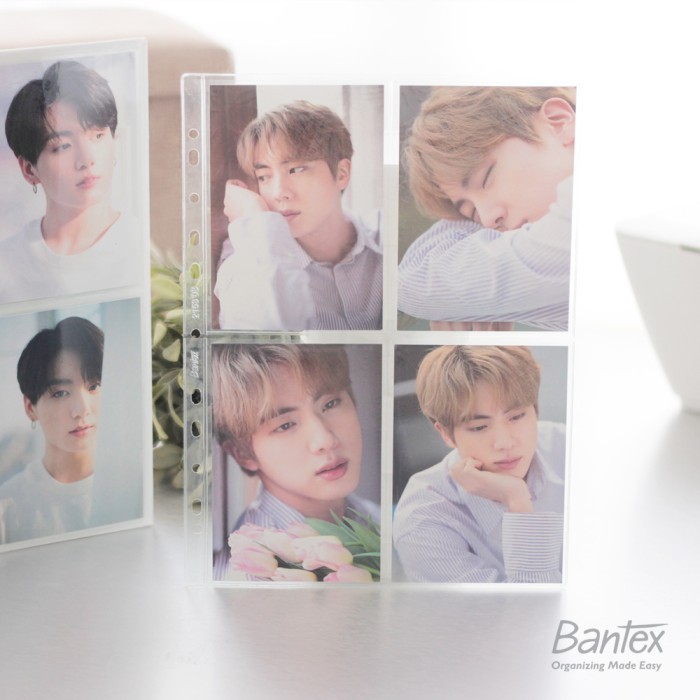 

Bantex Collector Sleeve A4 Photocard 4P Clear 2153 08