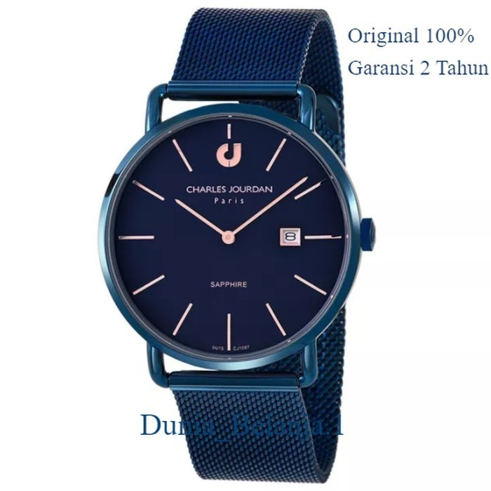 Original 100% Jam Tangan Pria Charles Jourdan CJ1087-1882 Garansi Resmi 2 Tahun