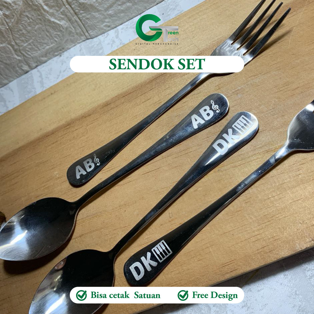 CUSTOM SENDOK GRAFIR SET SENDOK GARPU GRAFIR SENDOK SET CUSTOM