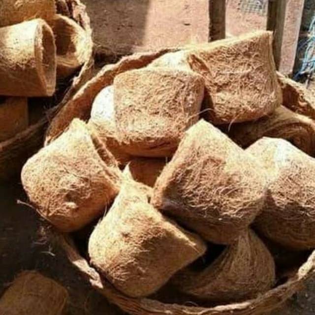 Pot bunga, pot anggrek, pot gantung, bonsai, sabut serabut kelapa pot