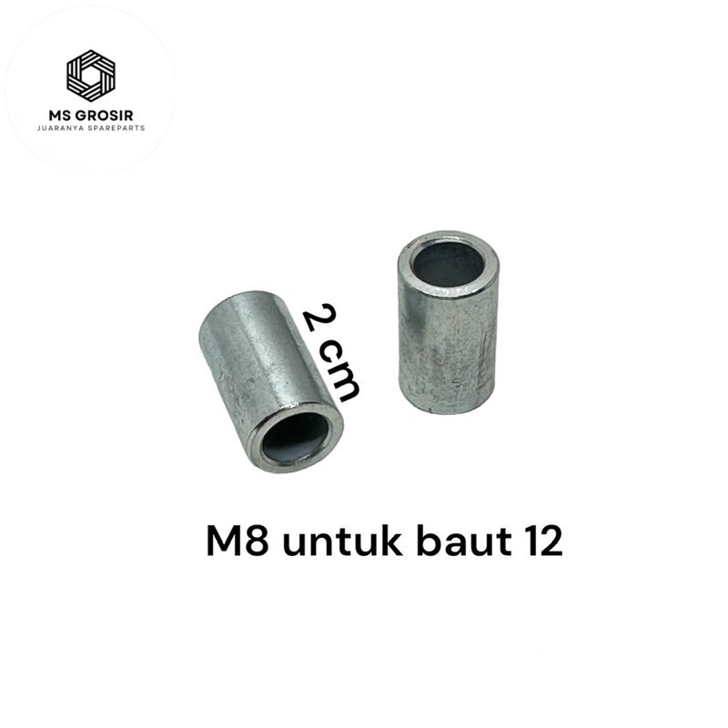 BOSH BUSING M8 BAUT 12 PANJANG 2cm