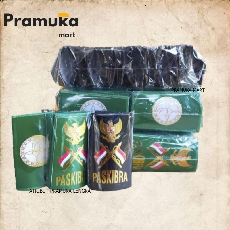 Termurah Evolet Paskibra Tanda Pundak Paskibra Dek Paskibra Bijian Ready Stok