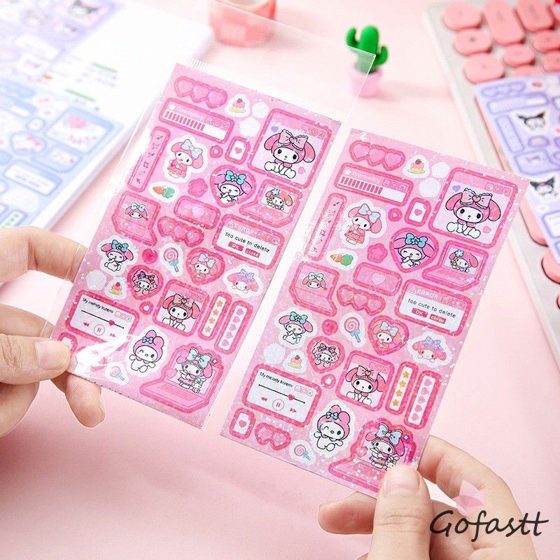 

COD Stiker Kartun Sanrio Lucu Stiker Gadis Hati Ins Gaya Stiker DIY Stiker Siswa Kreatif-G