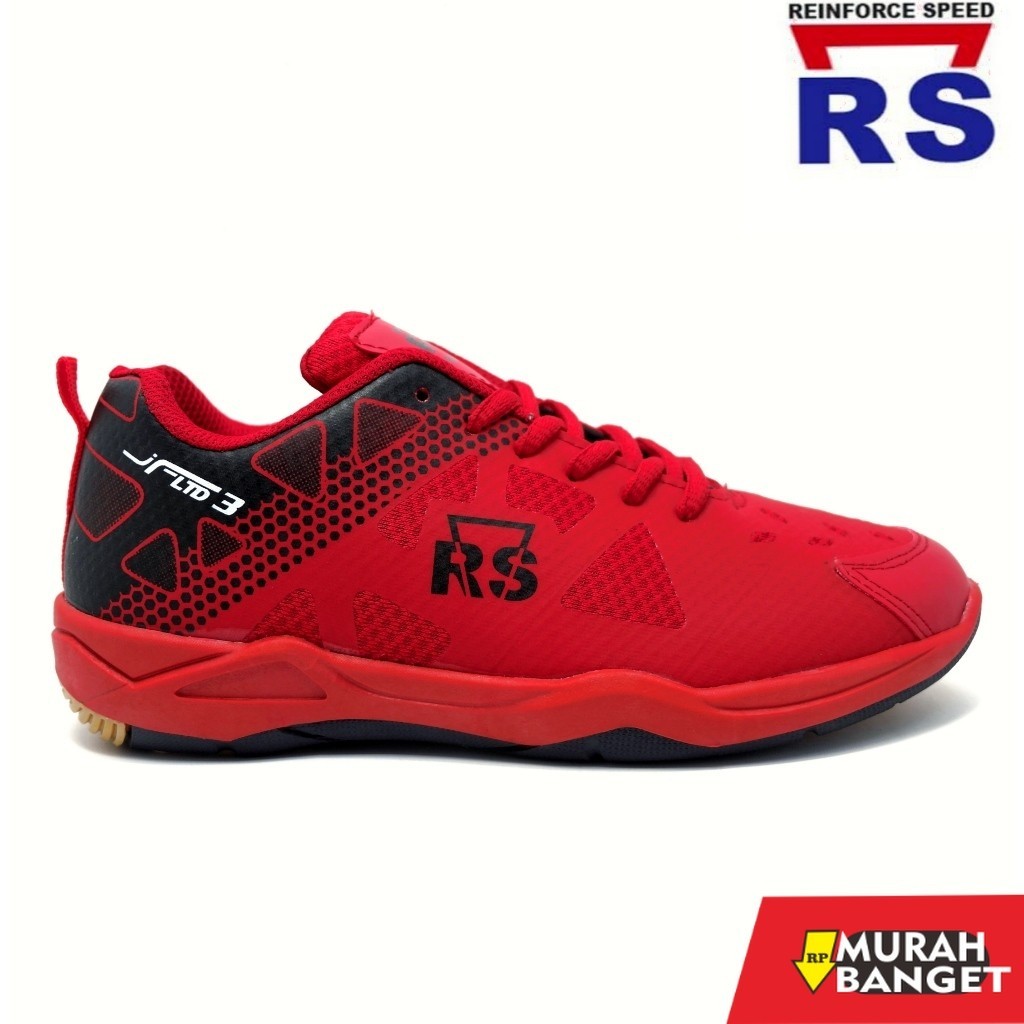 Sepatu olahraga- Sepatu Badminton RS Size 39-43 Sepatu Olahraga Voli tenis Bulutangkis