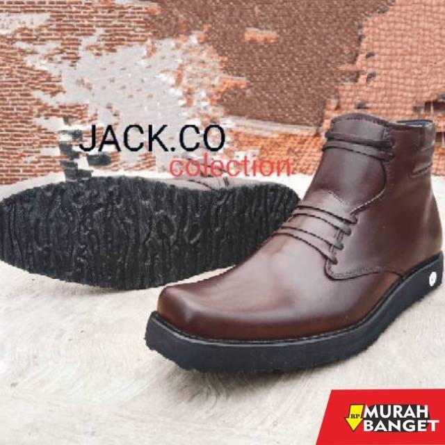 Sepatu pdh- Promo sepatu pantofel pdh bahan kulit sapi asli warna coklat termurah dan berkualitas