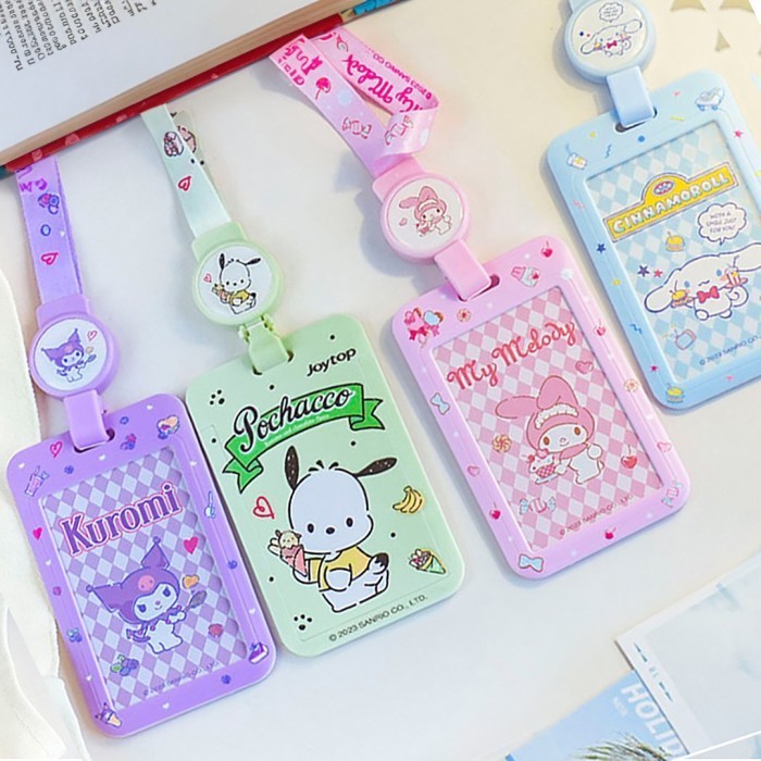 

Sanrio Kimmi Lanyard Original Kartu ID Card Holder Nametag