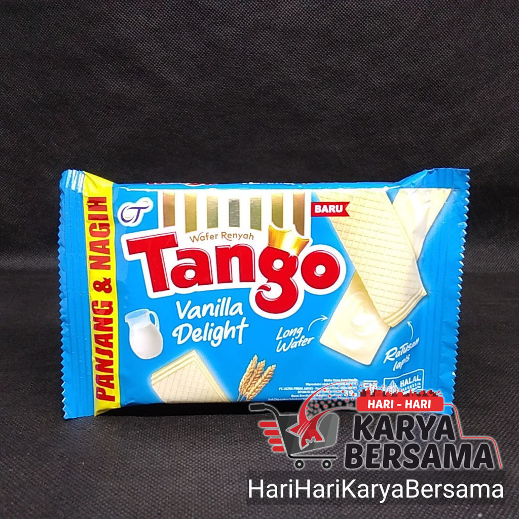 

TANGO LONG WAFER RENYAH VANILLA DELIGHT WAFER RASA SUSU VANILA 39GR